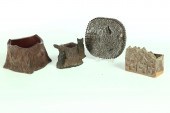 FOUR PIECES OF POTTERY.  Ohio
