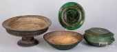 FOUR PIECES OF SCANDINAVIAN PA