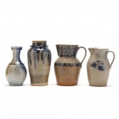FOUR PIECES OF SEAGROVE POTTER