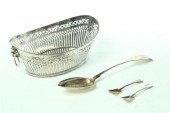 FOUR PIECES OF SILVER.  Ninete