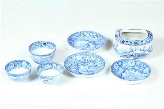 FOUR PIECES OF STAFFORDSHIRE. 