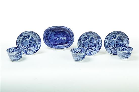 FOUR PIECES OF STAFFORDSHIRE. 