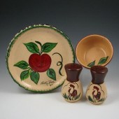 Four pieces of Watt with hand