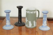 FOUR PIECES OF WEDGWOOD INCLUD
