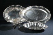 FOUR PIECES PERUVIAN STERLING
