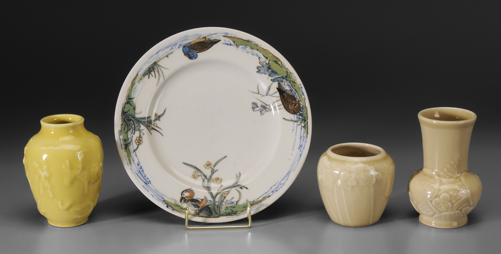 Four Pieces Rookwood Pottery