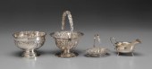 Four Pieces Silver Hollowware