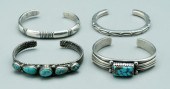 Four pieces Southwestern jewel