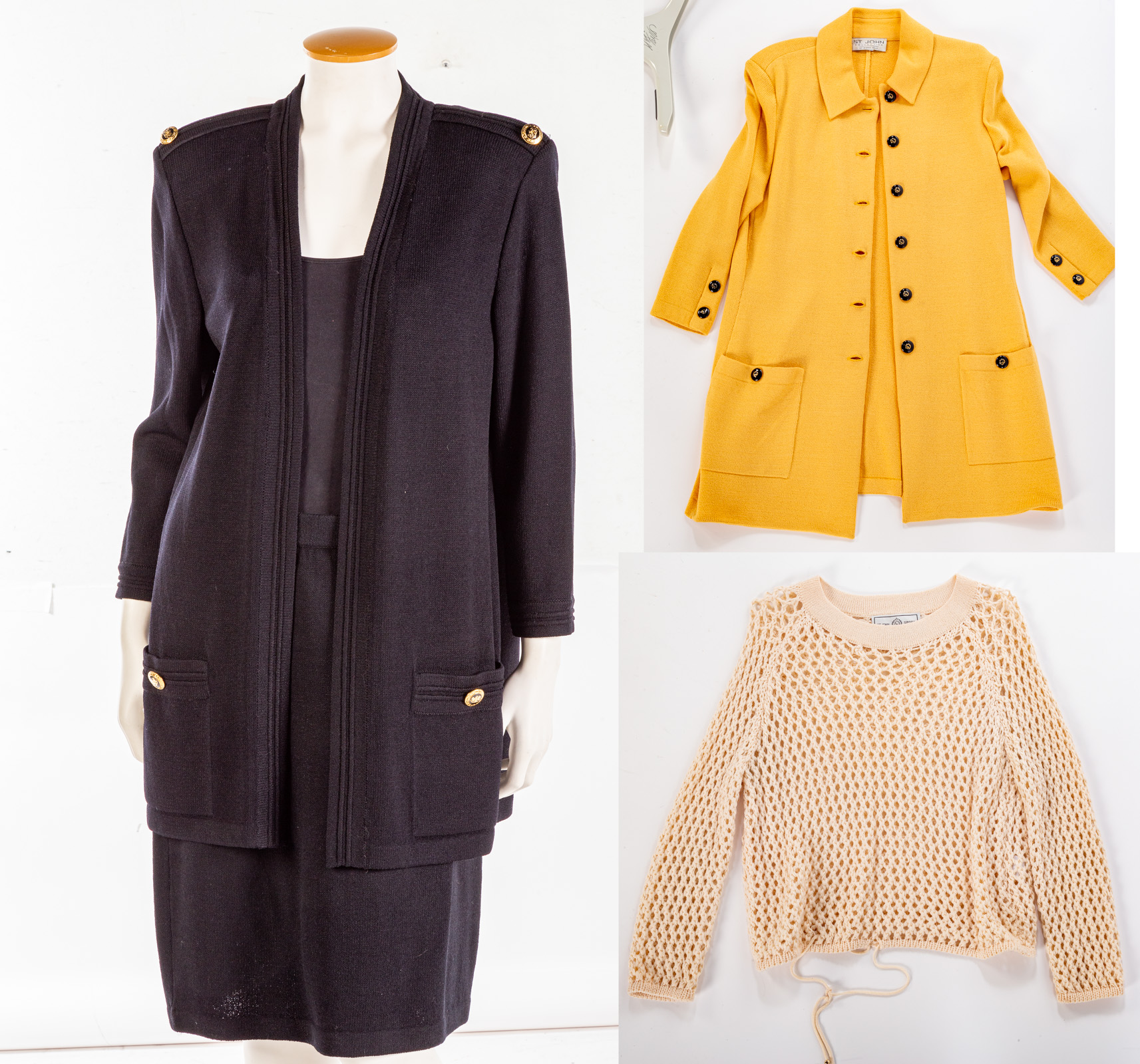 FOUR PIECES ST. JOHN KNIT