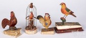 FOUR PIP SQUEAK TOYS, TO INCLU