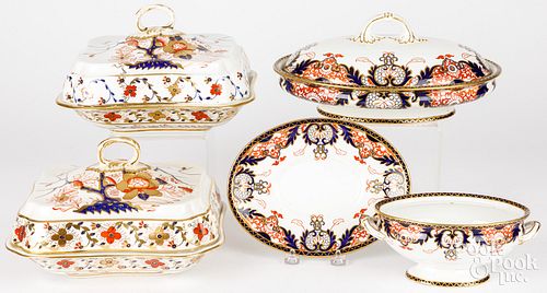 FOUR PORCELAIN DINNER SERVICE
