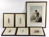 Four Portraits Of Soldiers In