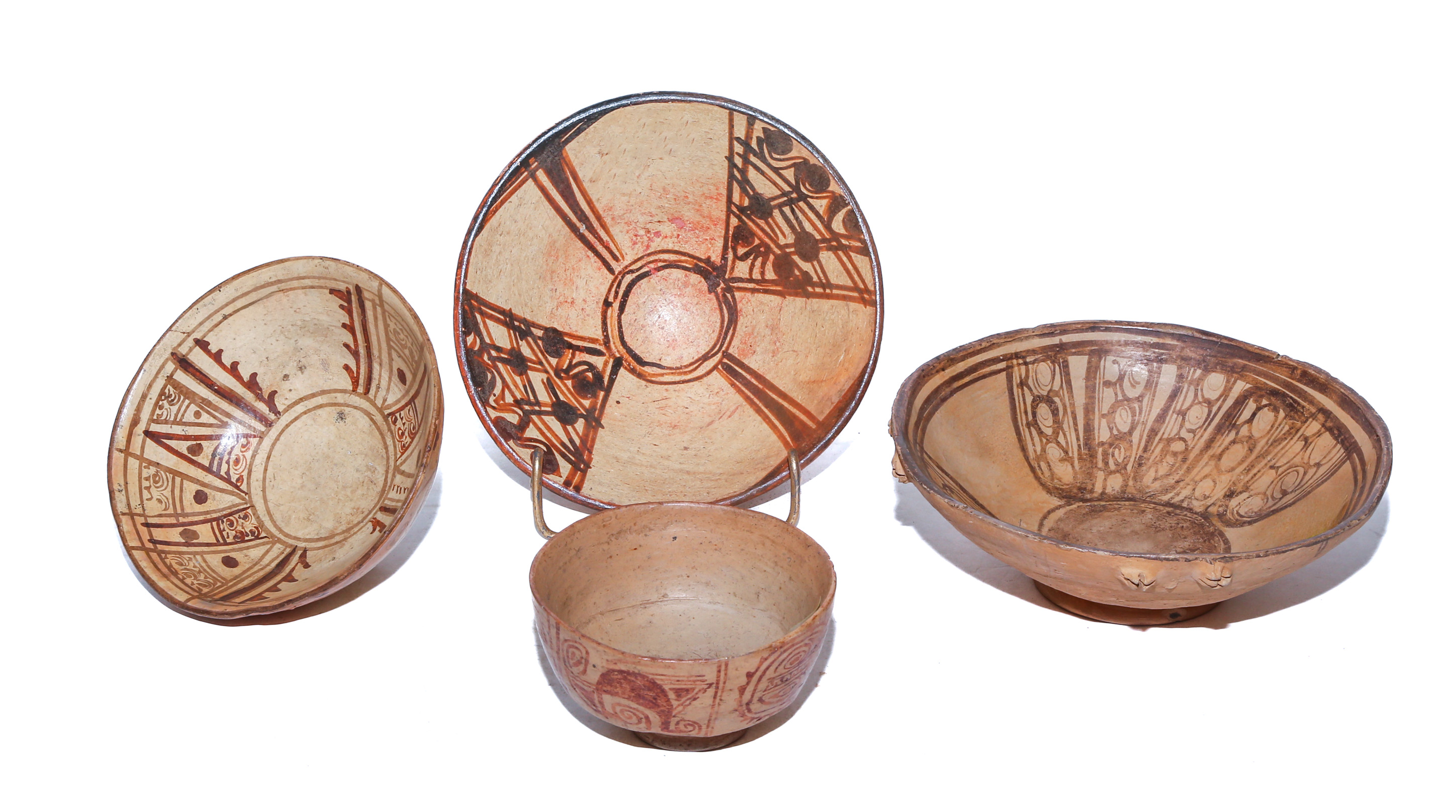 FOUR PRE-COLUMBIAN CAJAMARCA