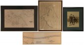 FOUR PRINTED ITEMS PERTAINING