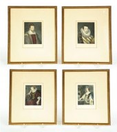 FOUR PRINTS.  England  late 19
