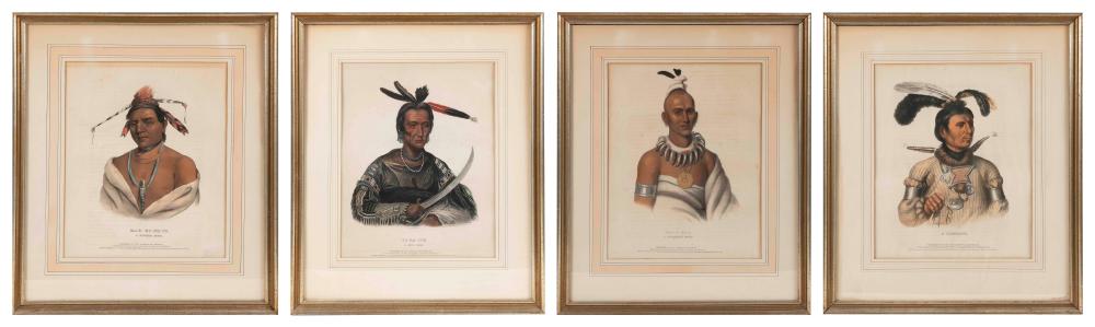 FOUR PRINTS FROM "HISTORY OF THE