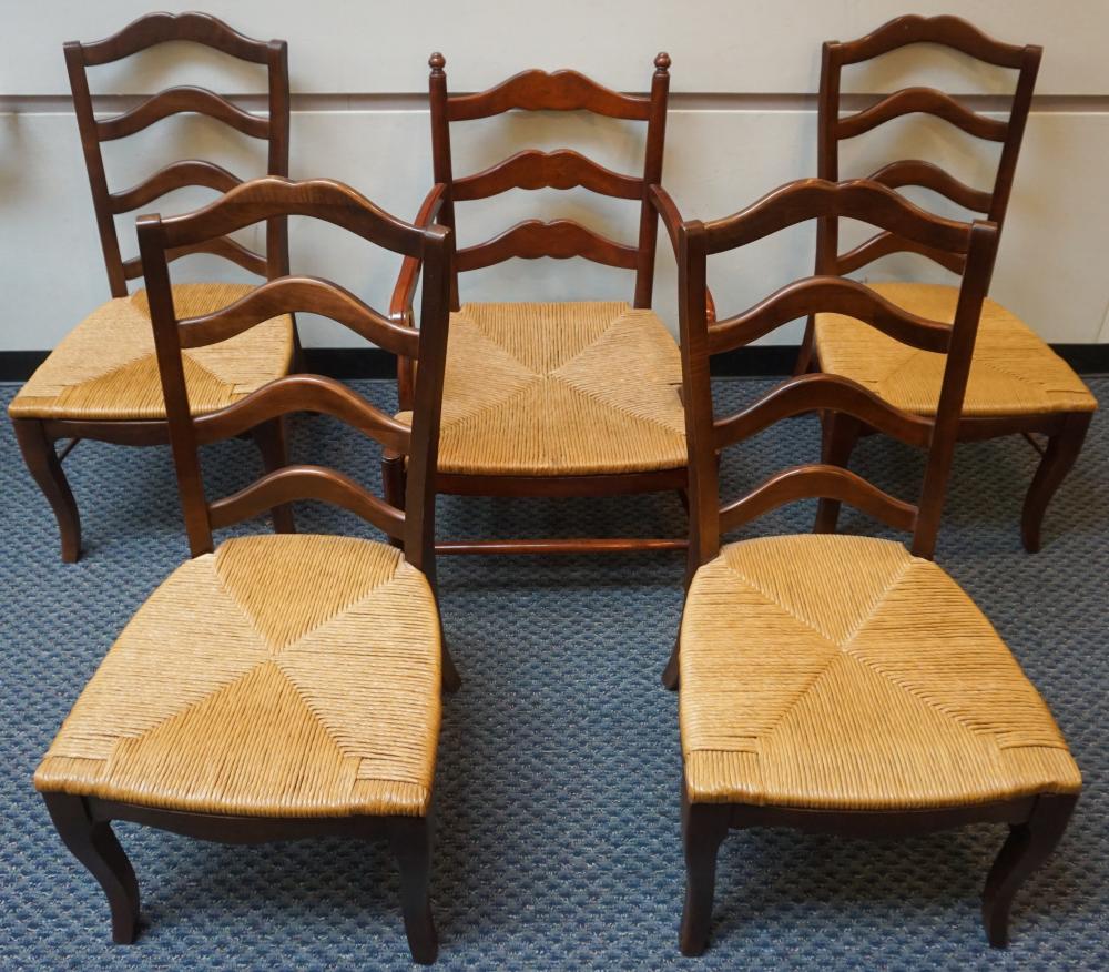 FOUR PROVINCIAL STYLE FRUITWOOD AND