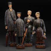 Four Quebec Family Figures
Cir