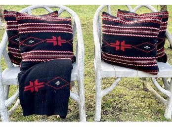 Four Ralph Lauren knit red and
