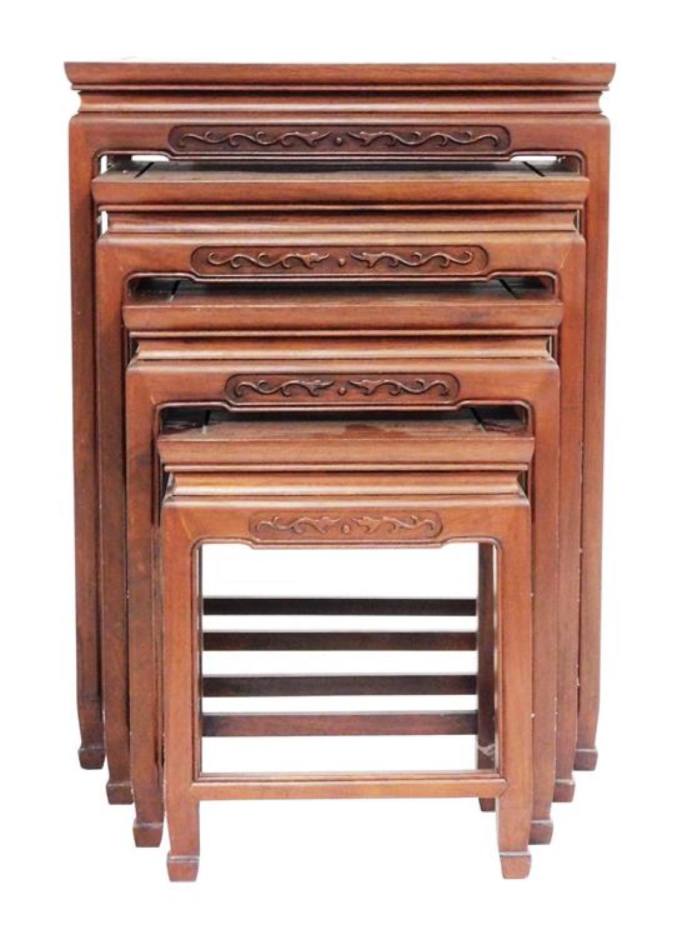 FOUR RECTANGULAR ASIAN STYLE