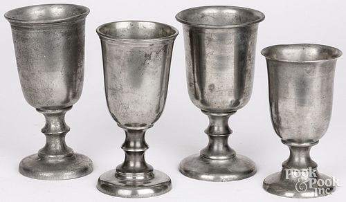 FOUR REED &AMP; BARTON PEWTER