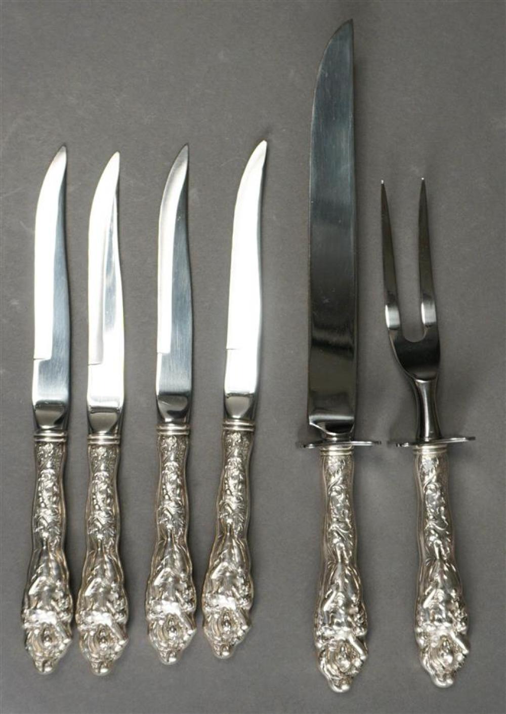 FOUR REED & BARTON STERLING