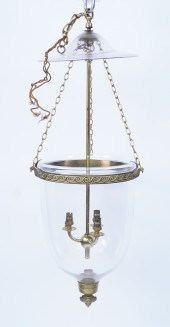 FOUR REGENCY STYLE GILT-BRASS