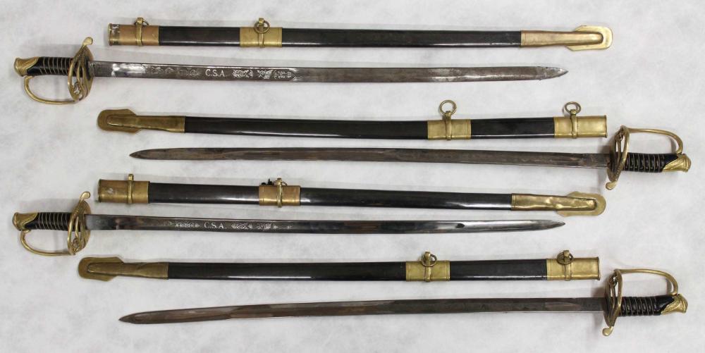 FOUR REPRODUCTION CIVIL WAR "CS"