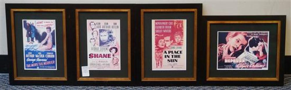 FOUR REPRODUCTION MINIATURE MOVIE