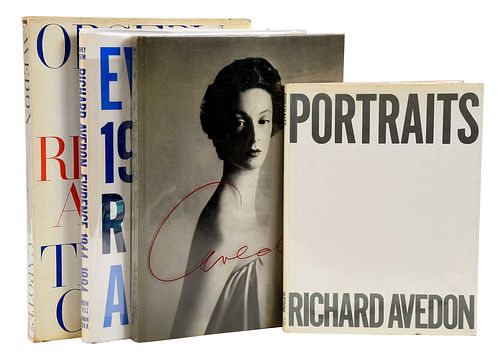 FOUR RICHARD AVEDON PHOTOGRAPHY