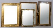 FOUR ROCOCO STYLE GILT COMPOSI