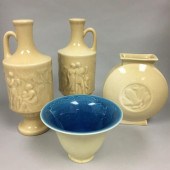 FOUR ROOKWOOD ART POTTERY PIEC