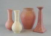 FOUR ROOKWOOD ART POTTERY PROD