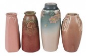 FOUR ROOKWOOD ART POTTERY VASE