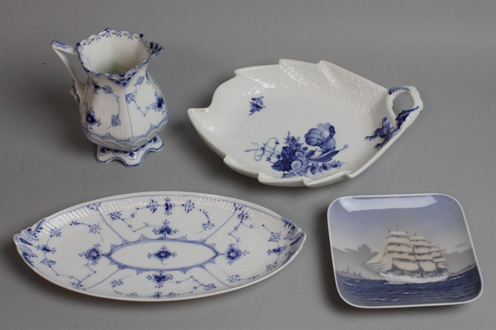FOUR ROYAL COPENHAGEN PIECES