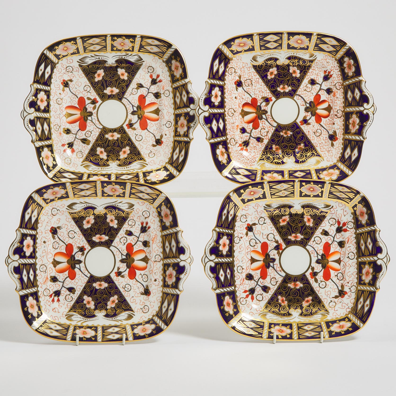 Four Royal Crown Derby 'Imari'