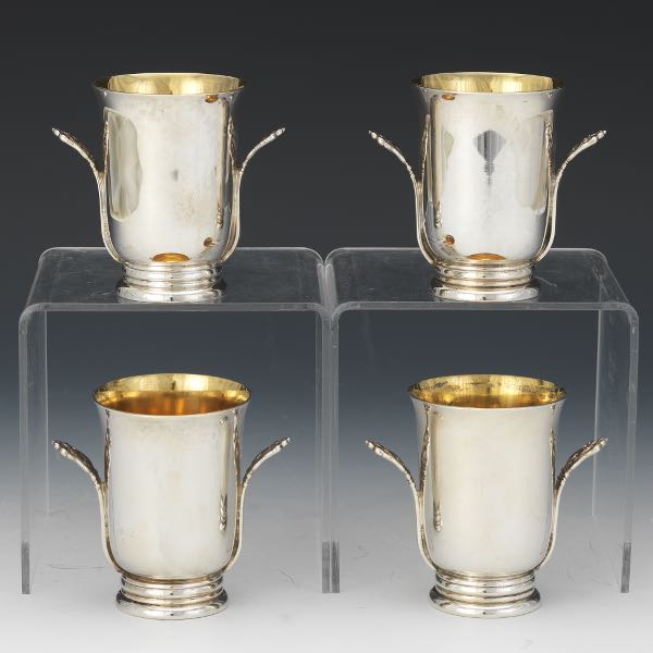 FOUR ROYAL DANISH STERLING