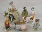 Four Royal Doulton and Royal A