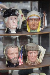FOUR ROYAL DOULTON ANTAGONISTS