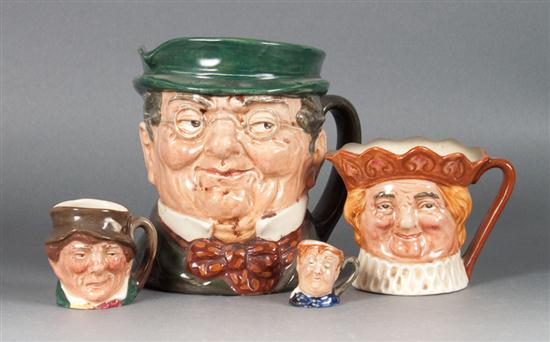 Four Royal Doulton china
