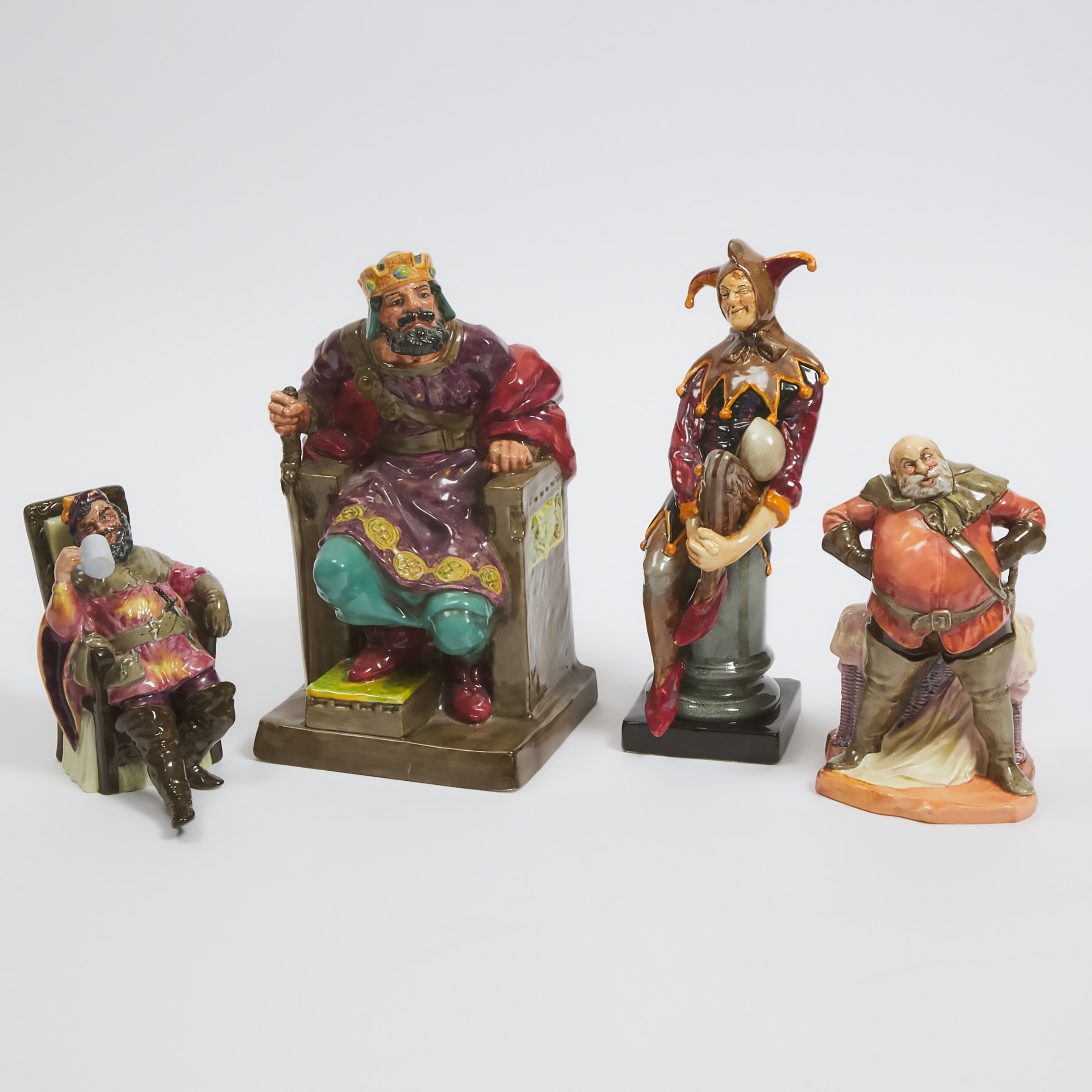 Four Royal Doulton Figures, 20th