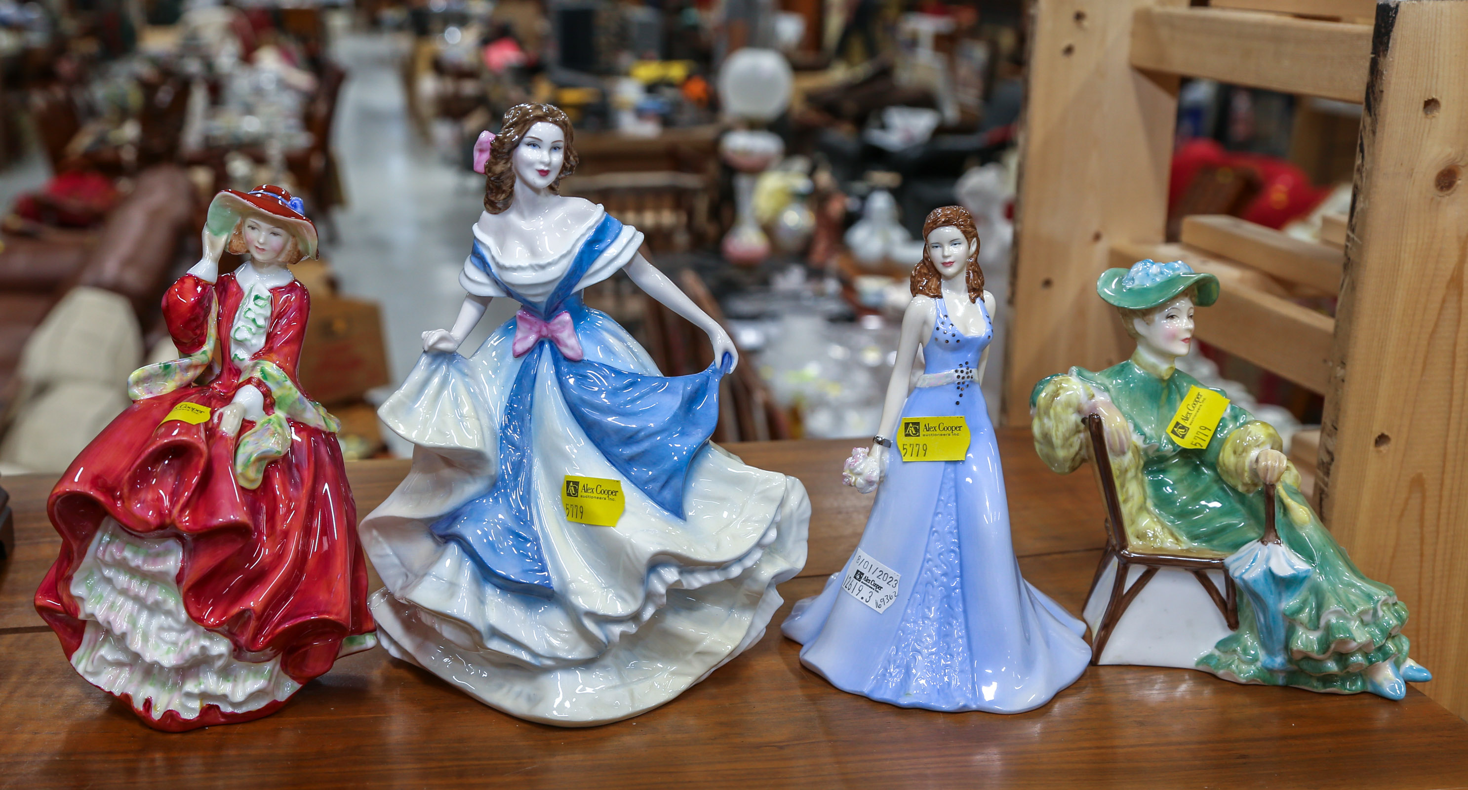 FOUR ROYAL DOULTON FIGURES
