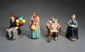 FOUR ROYAL DOULTON FIGURES OF
