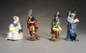 FOUR ROYAL DOULTON FIGURES OF