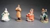 FOUR ROYAL DOULTON FIGURES OF