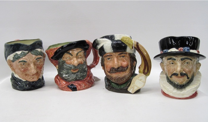 FOUR ROYAL DOULTON LARGE