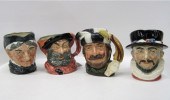 FOUR ROYAL DOULTON LARGE CHARA