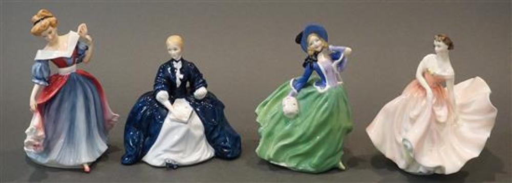 FOUR ROYAL DOULTON PORCELAIN
