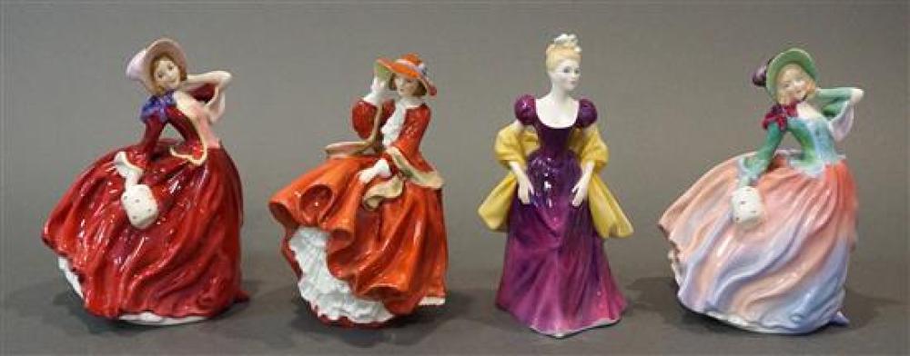 FOUR ROYAL DOULTON PORCELAIN