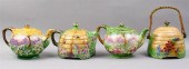 FOUR ROYAL WINTON TEAPOTSFOUR
